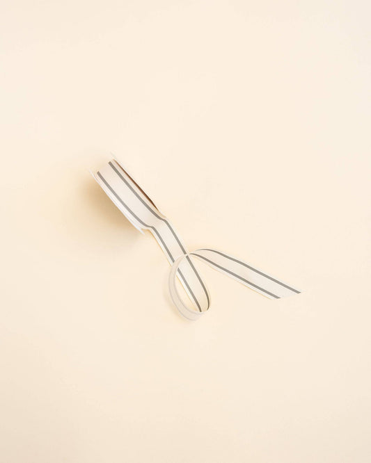 Cotton Ribbon (Sage Stripe)