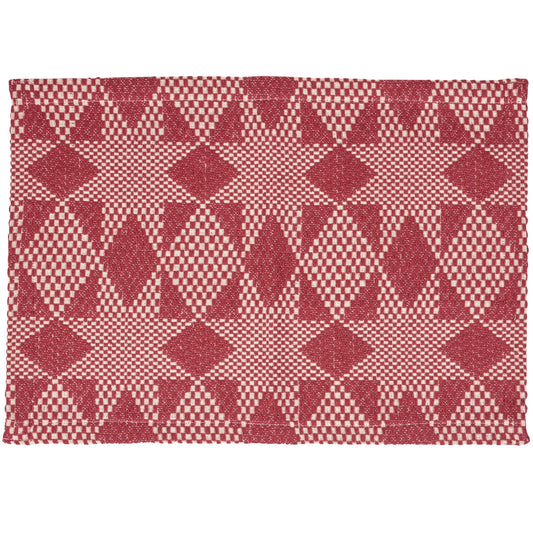 Stars Placemat Set (Red)