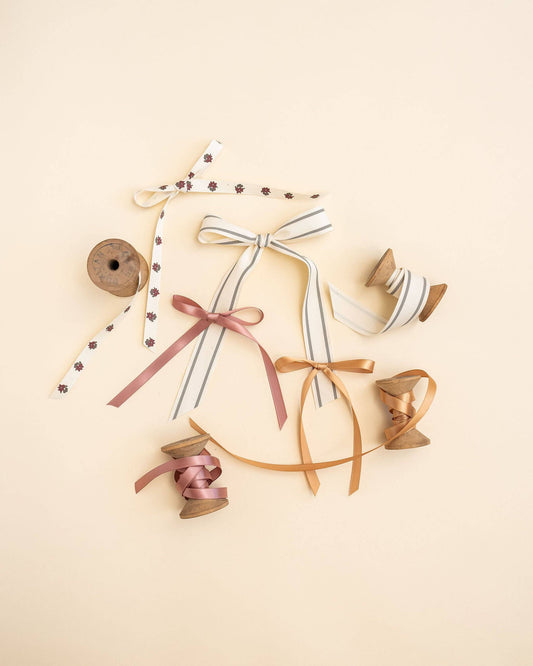 Satin Ribbon (Antique Gold)