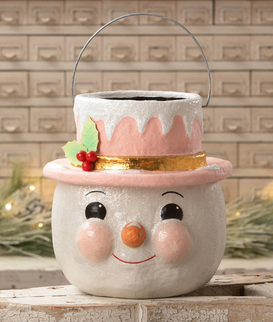 Holly Hat Snowman