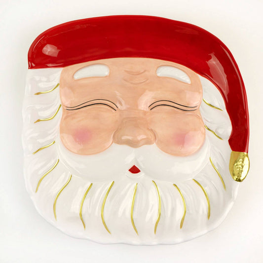 Santa Platter (Red)