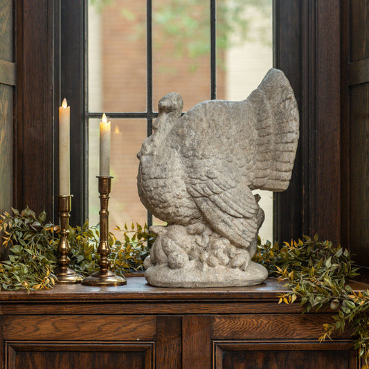 Turkey Figurine (Cream)