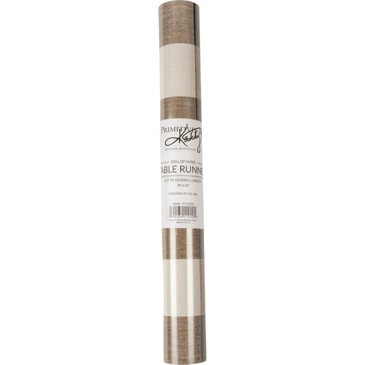 Paper Table Runner (Brown Buffalo Check)