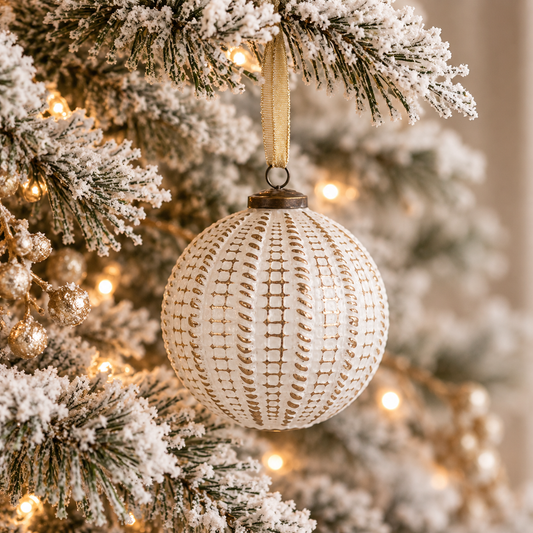 Tivoli Glass Ornament 4"