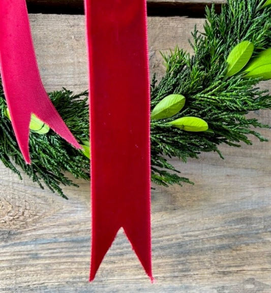 Preserved Cedar & Boxwood Wreaths