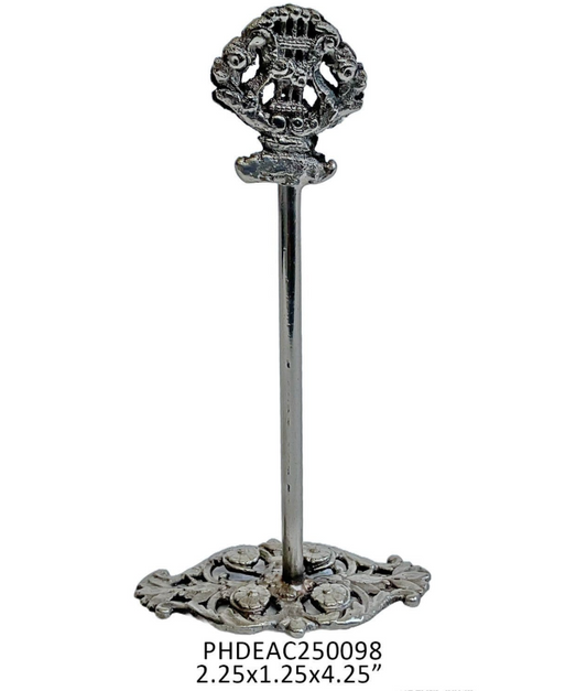 French Place Card Holder (Pewter)