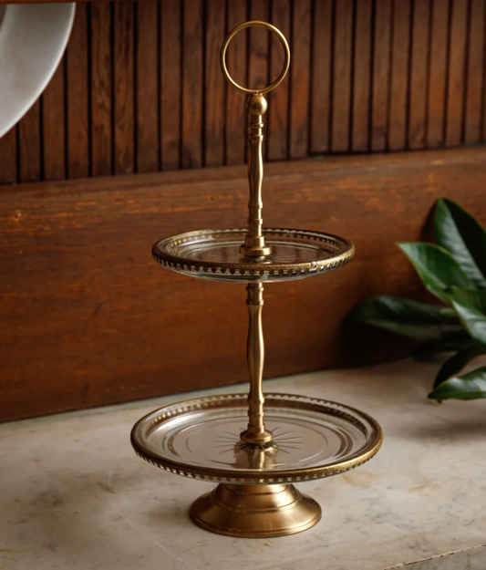 Two-Tier Petit Four Server