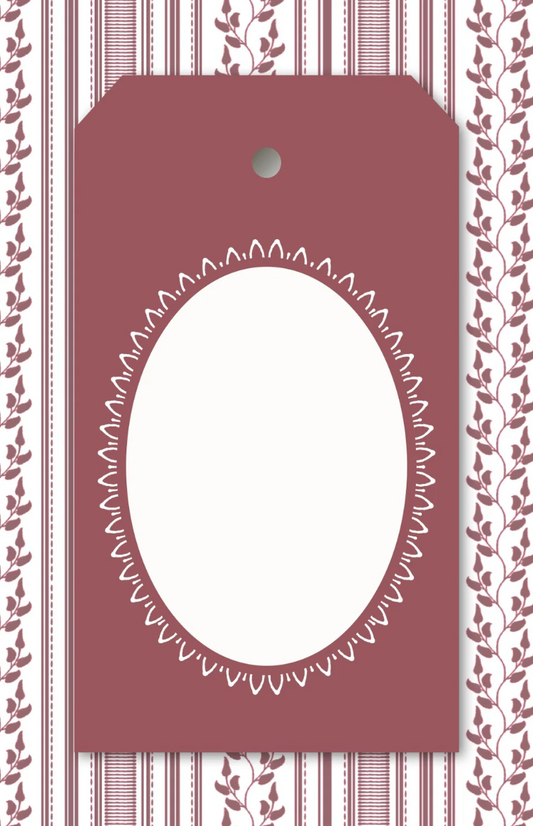 Gift Tags (Heirloom Keepsake) Red