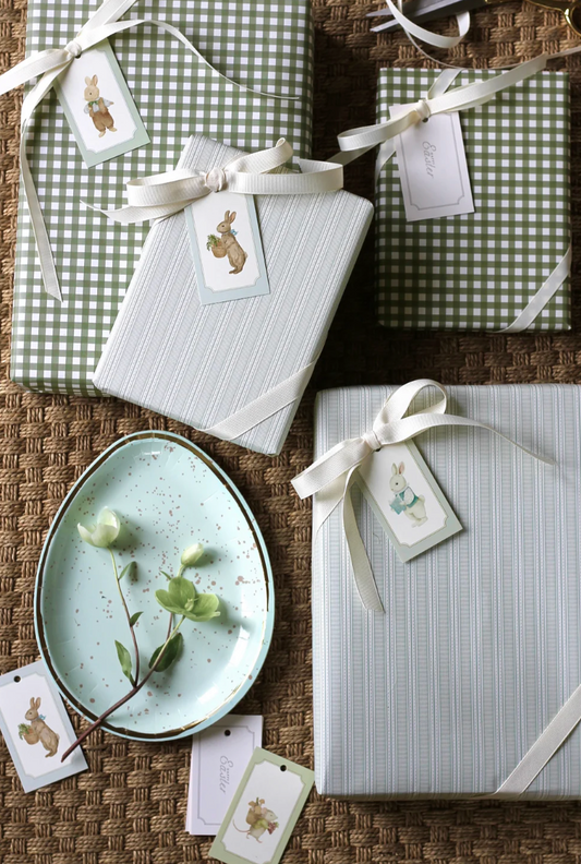 Wrapping Paper (Henry Gingham) Moss