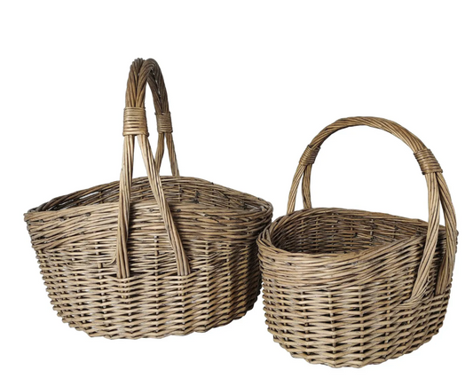 Woven Flea Market Basket