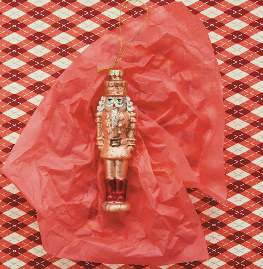 Glitter Nutcracker Ornament
