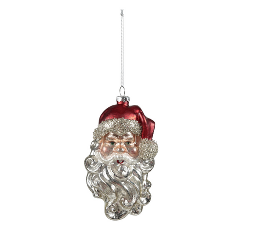 Santa Head Ornament