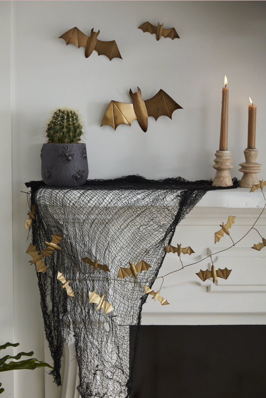 Winged Bat Wall Decor - Set of 3