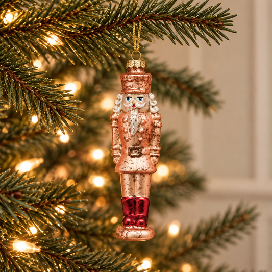 Glitter Nutcracker Ornament