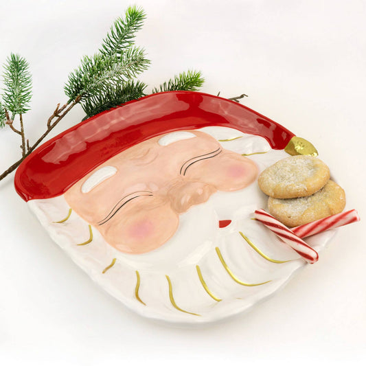 Santa Platter (Red)
