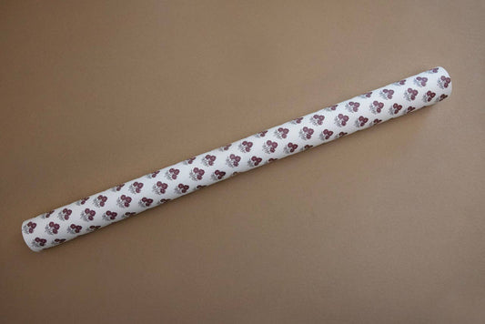Cranberry Topiary Wrapping Paper