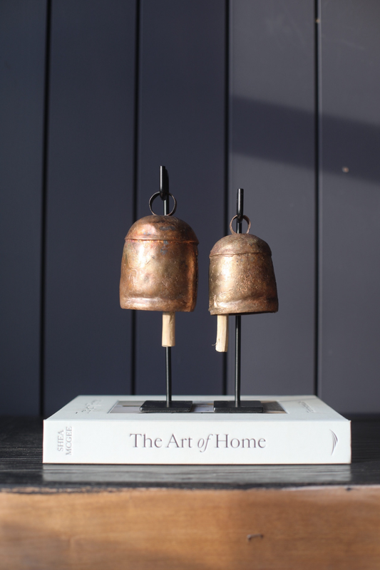 Vintage Inspired Iron Stands With Bells