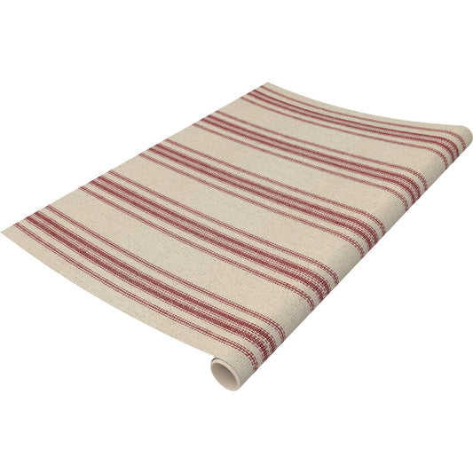 Paper Table Runner (Red Stripe)