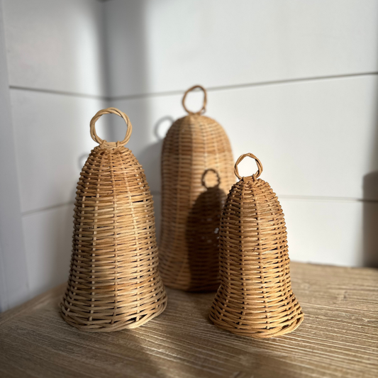 Holiday Rattan Bells