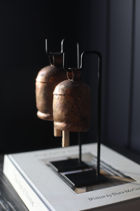 Vintage Inspired Iron Stands With Bells