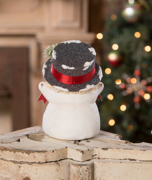 Peace Snowman With Top Hat